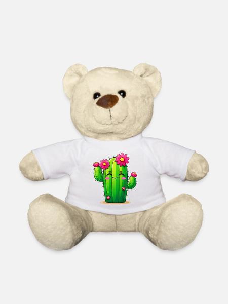 Kaktus - Teddy - Weiß