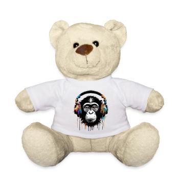 Singe - Nounours - blanc - Devant