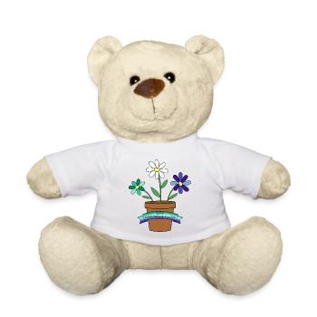 gay flowers - Teddy - Weiß - Vorne