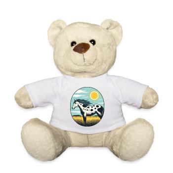 Appaloosa - Teddy Bear - white - Front