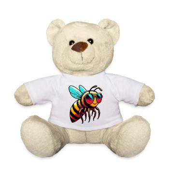 Abeille - Nounours - blanc - Devant