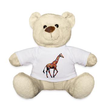 Girafe - Nounours - blanc - Devant