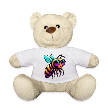 Abeille - Nounours - blanc - Devant