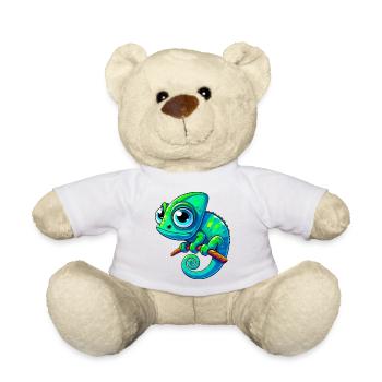Caméléon - Nounours - blanc - Devant