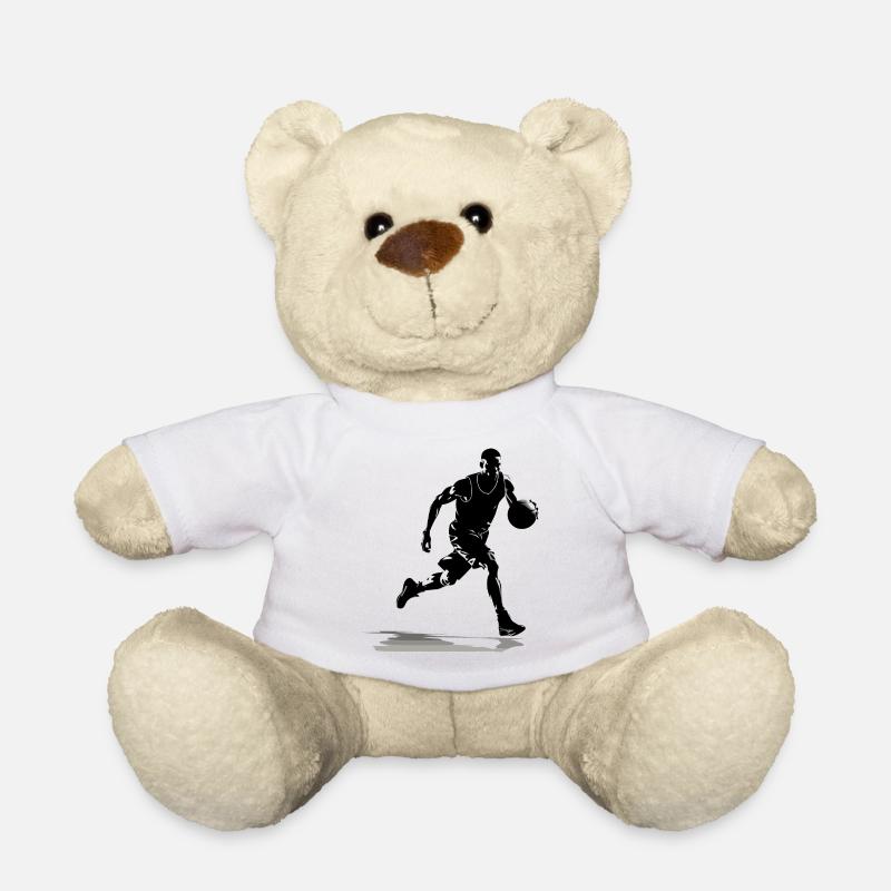 Basketteur - Nounours - blanc