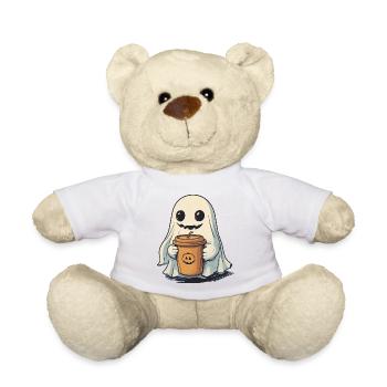 Latte effrayant - Nounours - blanc - Devant