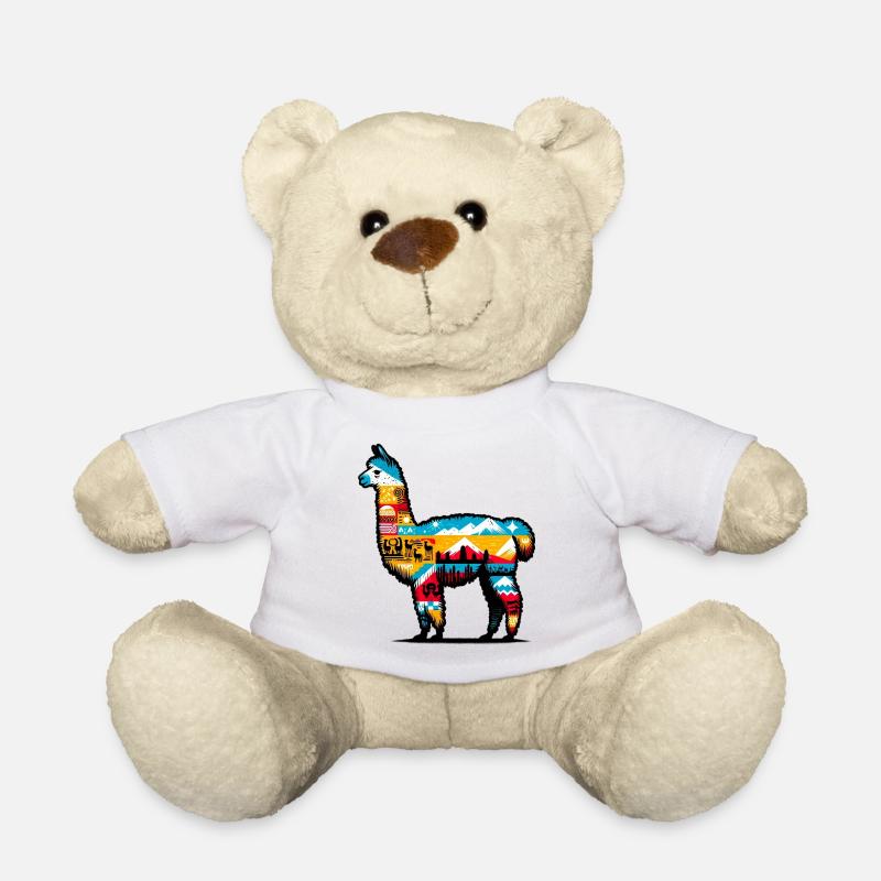Alpaka - Teddy - Weiß