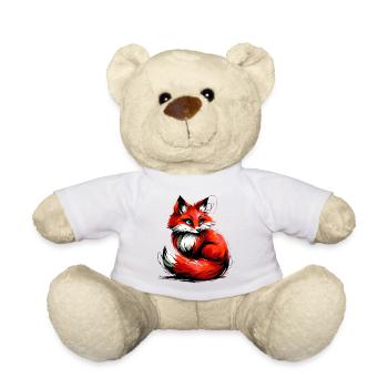 Renard - Nounours - blanc - Devant