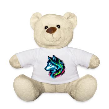Wolf - Teddy - Weiß - Vorne