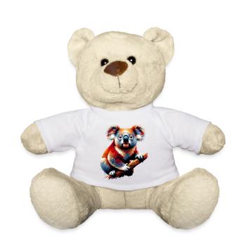 Koala - Teddy Bear - white - Front