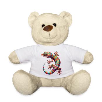 Gecko - Teddy Bear - white - Front