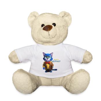 Professor Kritikat - Teddy Bear - white - Front