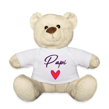 GRANDPA. DAD. FATHER'S DAY. HAPPY FATHER'S DAY - Teddy Bear - white - Front