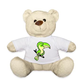 papagei - Teddy - Weiß - Vorne