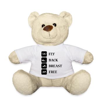 Schwimmen Wassersport - Teddy - Weiß - Vorne