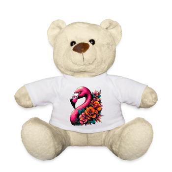 Flamant - Nounours - blanc - Devant