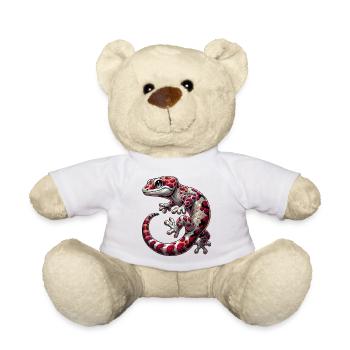 Gecko - Teddy Bear - white - Front