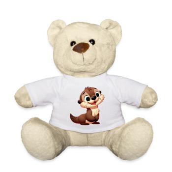 otter - Teddy Bear - white - Front