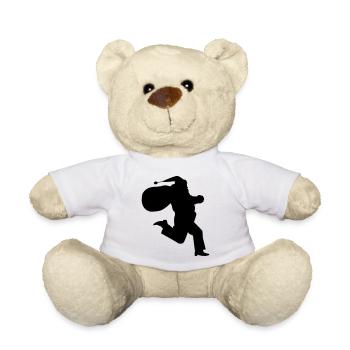 Santa Claus is running - Teddy - Weiß - Vorne