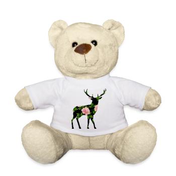 Hirsch - Teddy - Weiß - Vorne