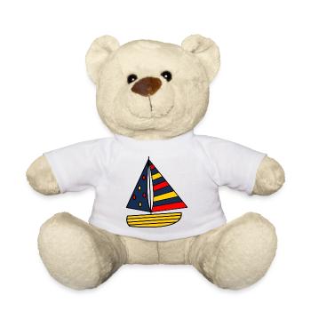 anniversary. Anniversary Decade. humor. funny - Teddy Bear - white - Front