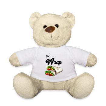 It's a wrap - Teddy Bear - white - Front