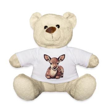 Roe deer - Teddy Bear - white - Front