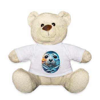 Seal - Teddy Bear - white - Front