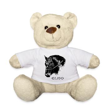 Elmo - Teddy Bear - white - Front