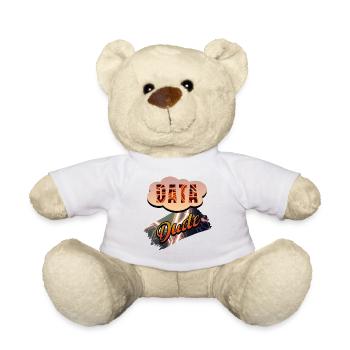 Data Dude - Teddy Bear - white - Front
