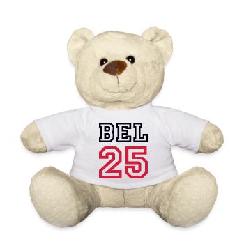 BELGIUM Belgium 2025 - Teddy Bear - white - Front