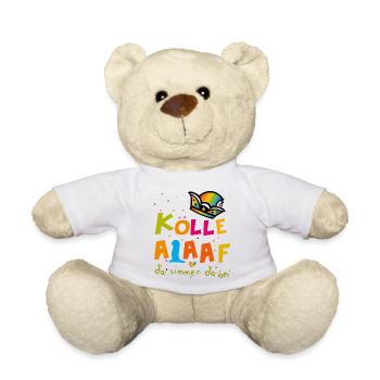Carnival Alaaf - Teddy Bear - white - Front
