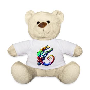 Gecko - Teddy Bear - white - Front