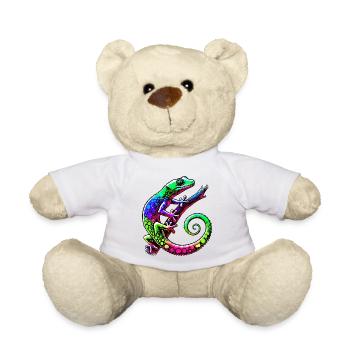 Gecko - Nounours - blanc - Devant