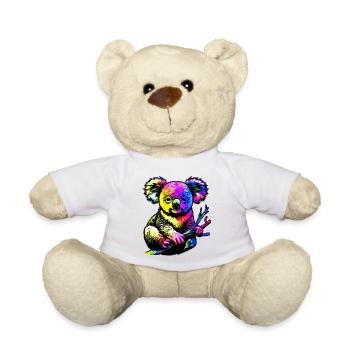 Koala - Teddy Bear - white - Front