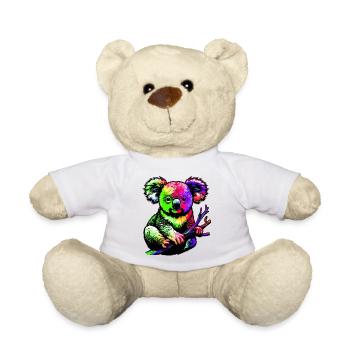 Koala - Teddy Bear - white - Front