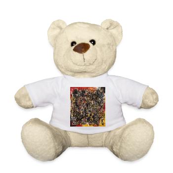 Abstrait - Nounours - blanc - Devant