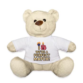 Nous sommes un partenaire parfait - Nounours - blanc - Devant