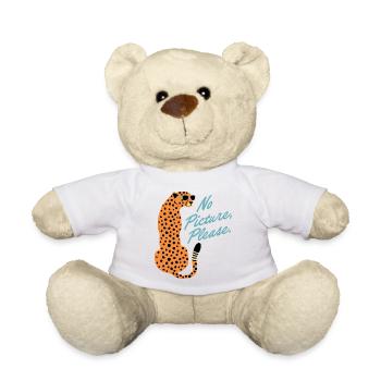 Paparazzi Cheetah - Teddy Bear - white - Front