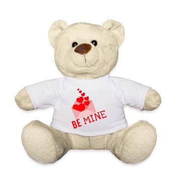 Be Mine - Teddy Bear - white - Front