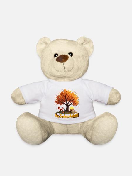 My Endless Autumn - Teddy Bear - white