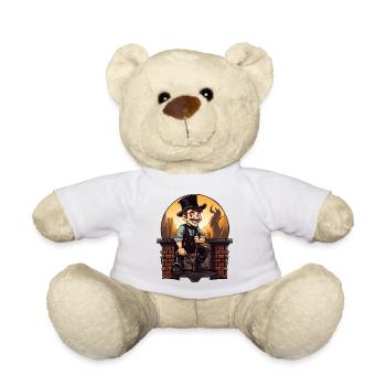 Schornsteinfeger aus Leidenschaft - Teddy - Weiß - Vorne