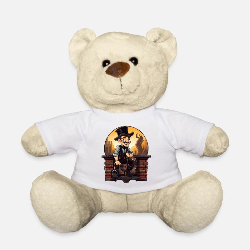 Schornsteinfeger aus Leidenschaft - Teddy - Weiß