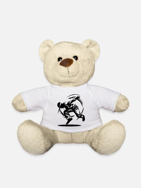 Dessin B-Boy - Nounours - blanc