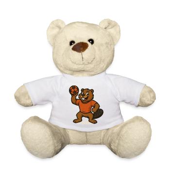 handball biber - Teddy - Weiß - Vorne