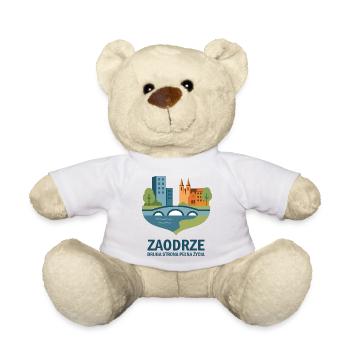 Zaodrze – the other side full of life – Opole - Teddy Bear - white - Front