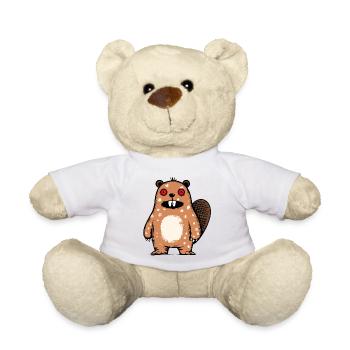 Biber - Teddy - Weiß - Vorne