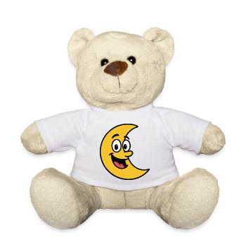 Moon Comic - Teddy Bear - white - Front