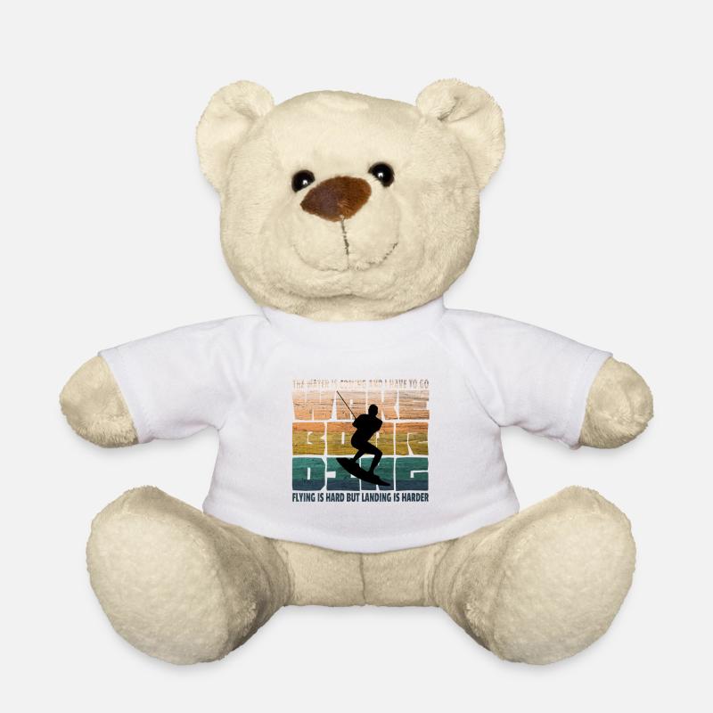 Wakeboarding Wakeboard Vintage - Teddy - Weiß