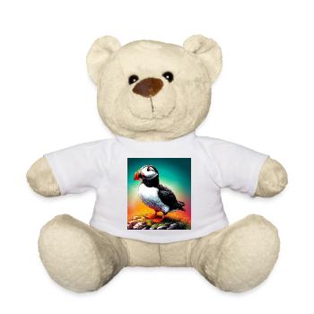 puffin - Teddy Bear - white - Front